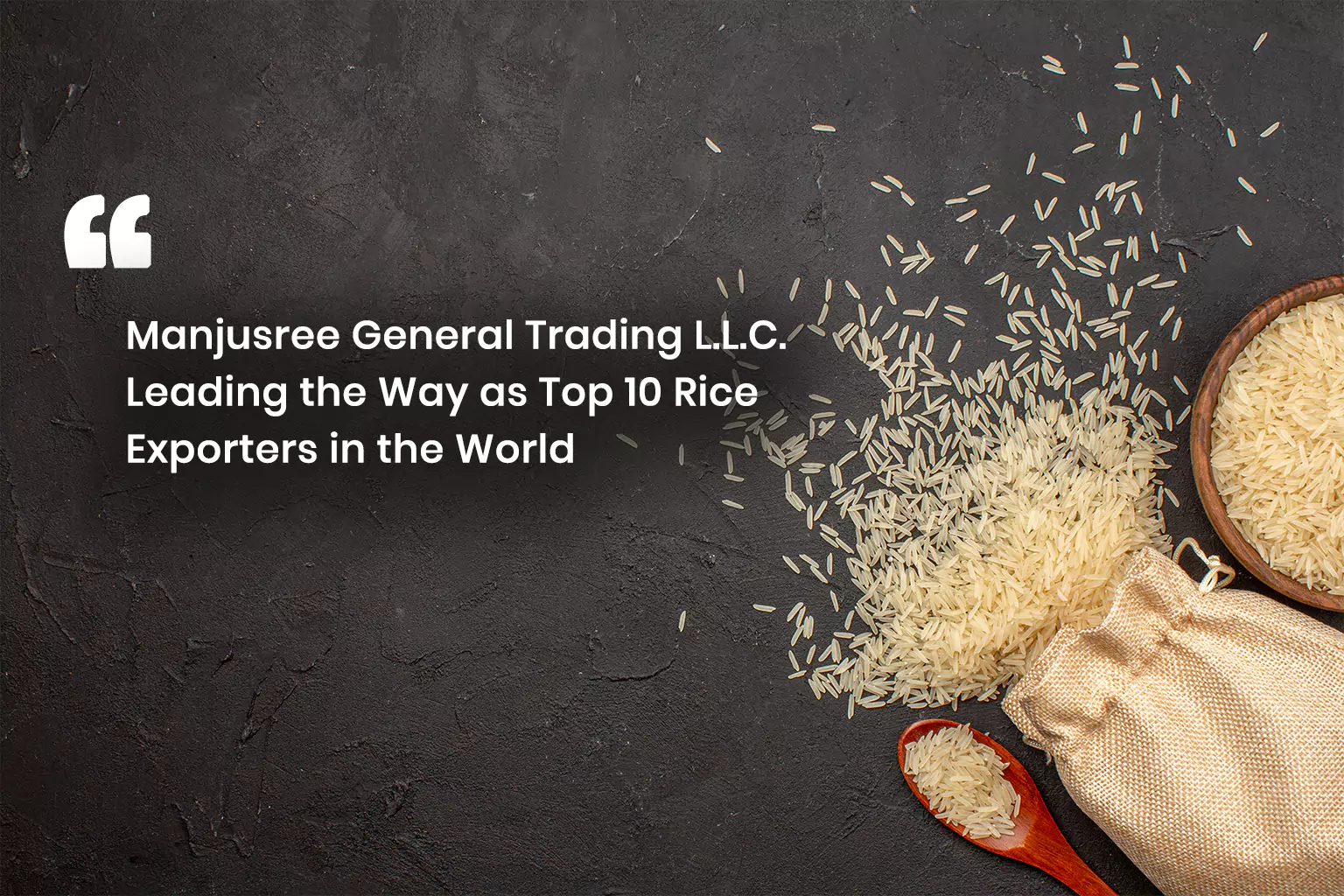 Manjusree Leading the Way as Top 10 Rice Exporters in the World